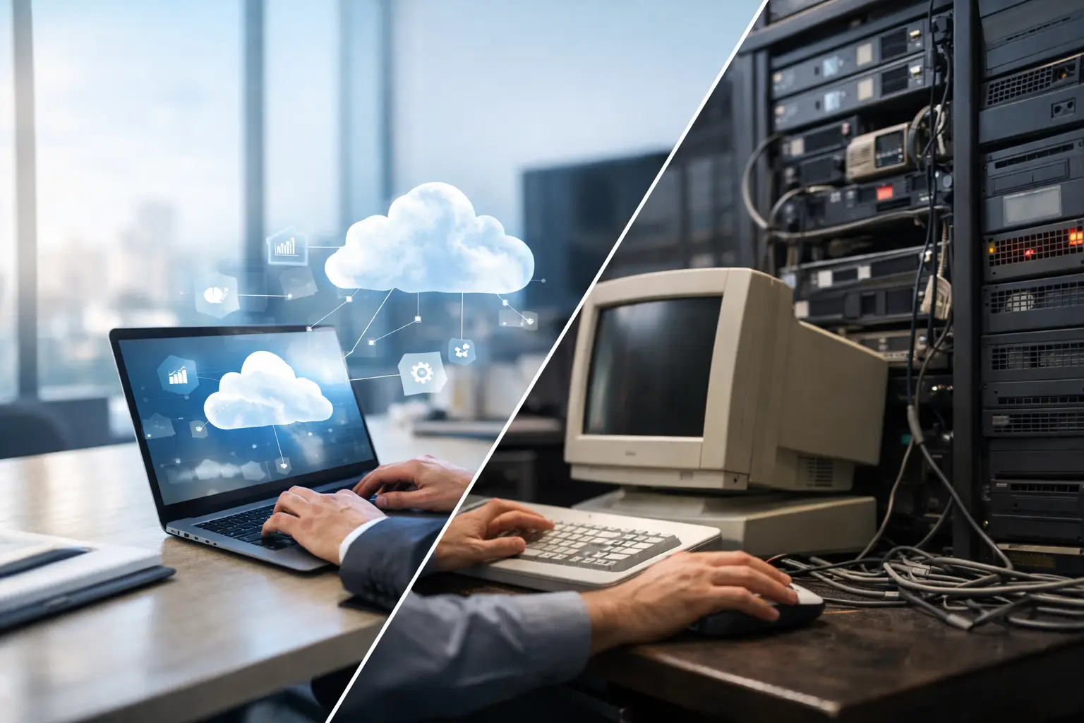 SaaS ERP Versus Legacy Systems