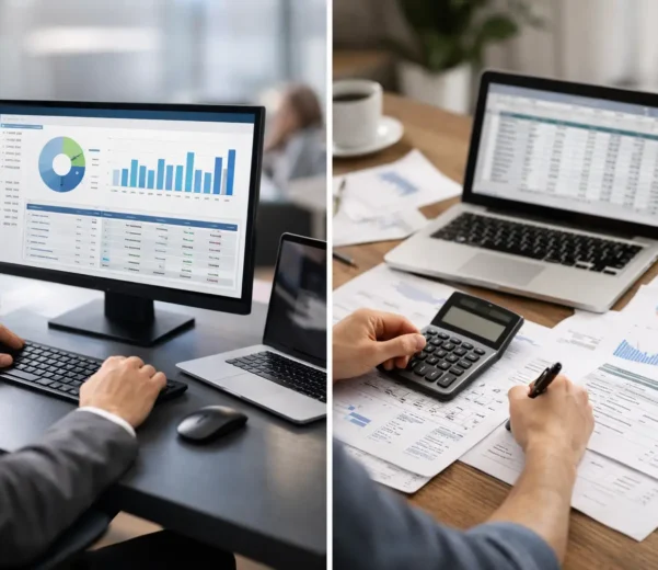 ERP vs Disconnected Spreadsheets