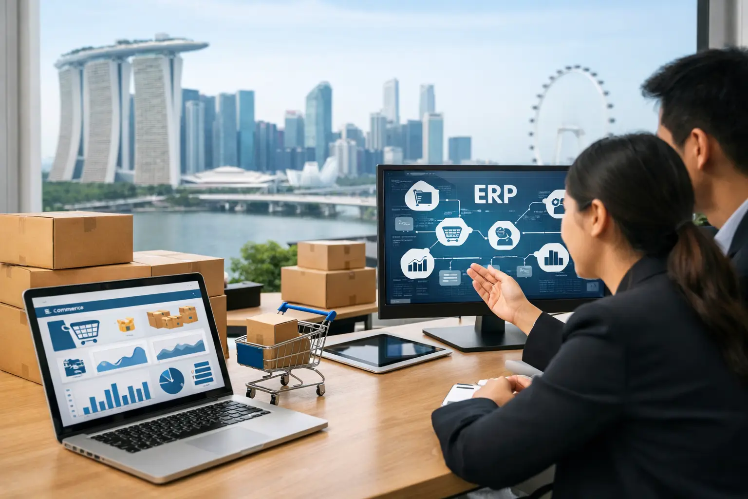 ecommerce ERP integration Singapore for SMEs