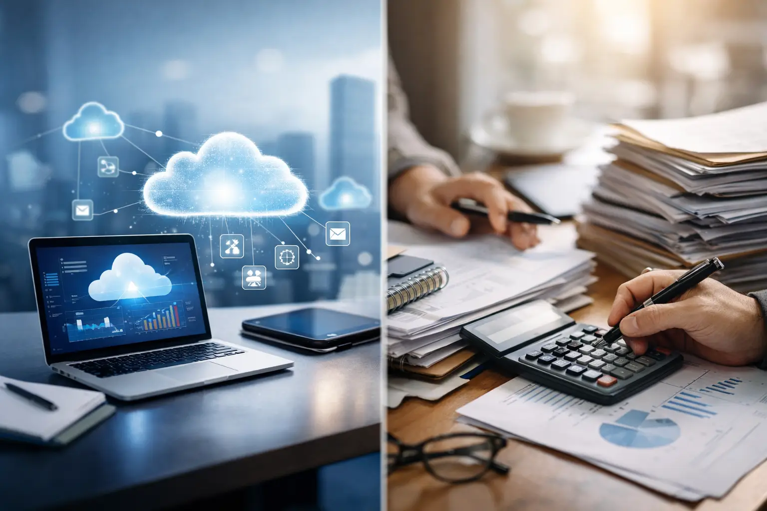 Cloud ERP vs Manual Processes for Growing SMEs